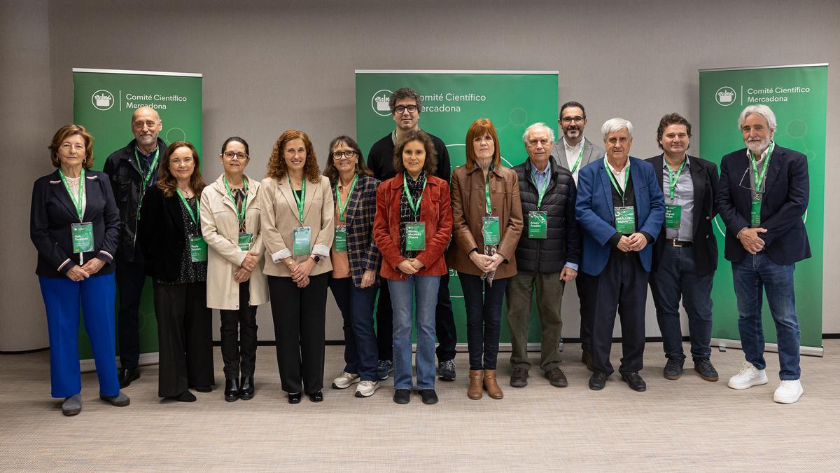 Miembros del comité científico de Mercadona de España y Portugal.