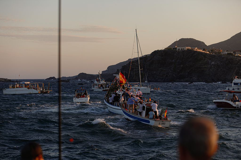 Procesión de la Virgen en Cabo de Palos y Los Nietos