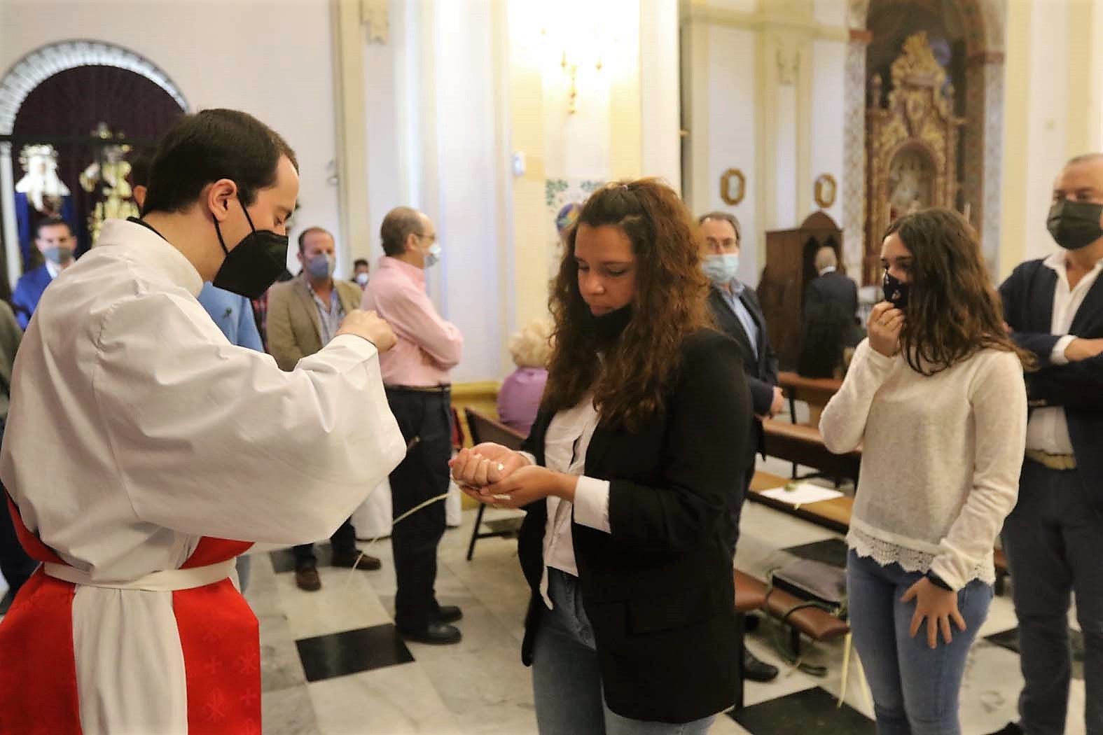 La Esperanza y Jesús de las Penas, recogimiento en San Andrés