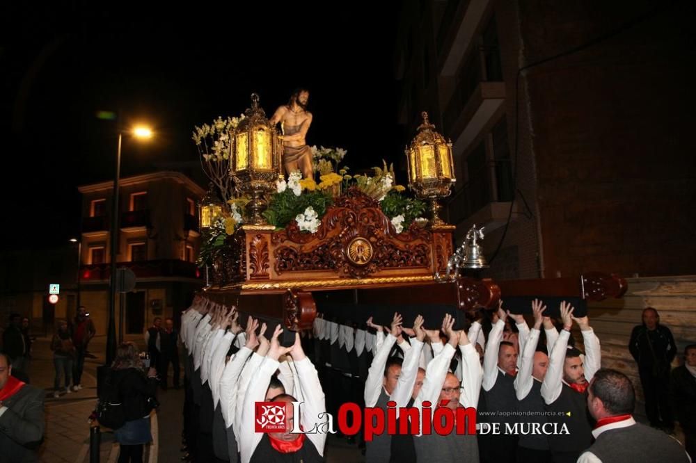 Encuentro en Lorca del Cristo de la Sangre, Señor de la Penitencia y la Virgen de la Soledad