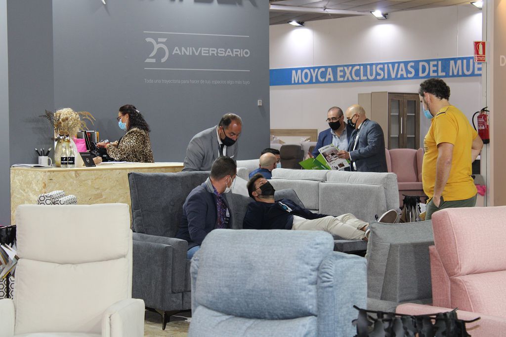 Inauguración de la Feria del Mueble en Yecla