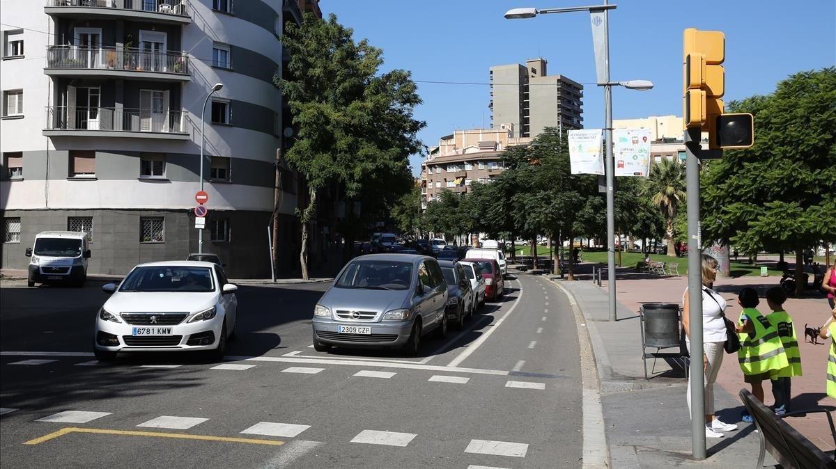 fcasals45346416 barcelona 05 10 2018  barcelona   imagen de la avenida borb 181005141046