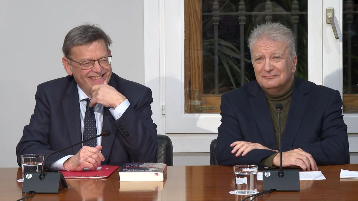 Ximo Puig presenta el libro de Gerardo Muñoz "La dictadura de Primo de Rivera"