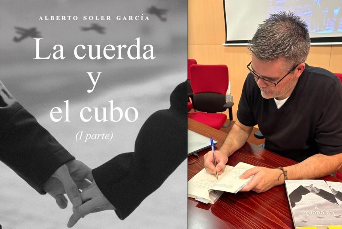 Alberto Soler García debuta en la literatura con "La cuerda y el cubo"