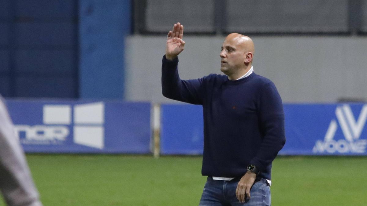 Javi Rozada, tras su triunfo ante el Marino: