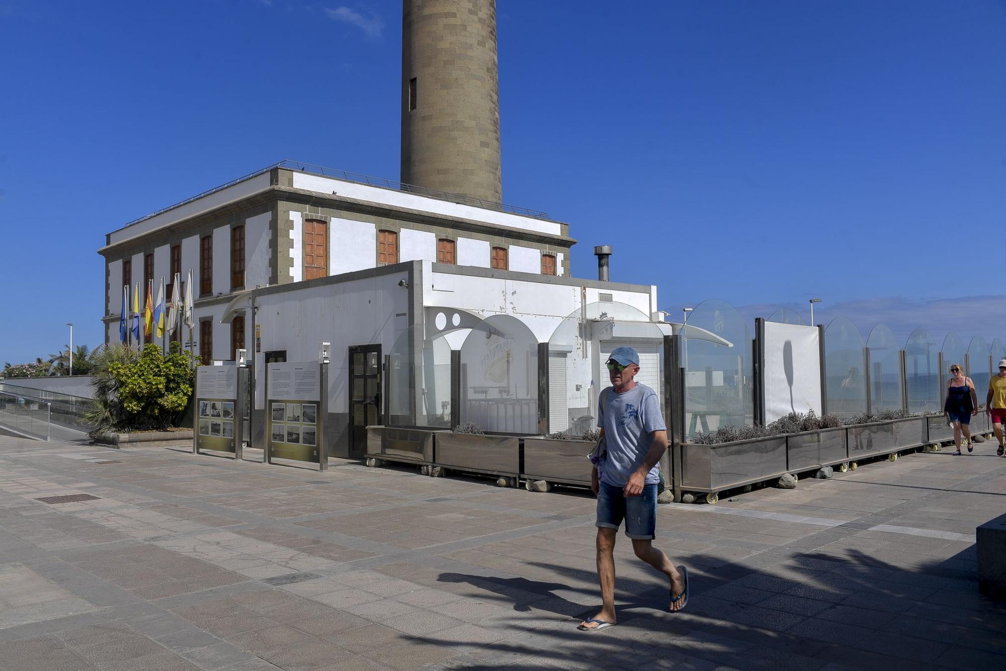 Adiós al bar del Faro de Maspalomas