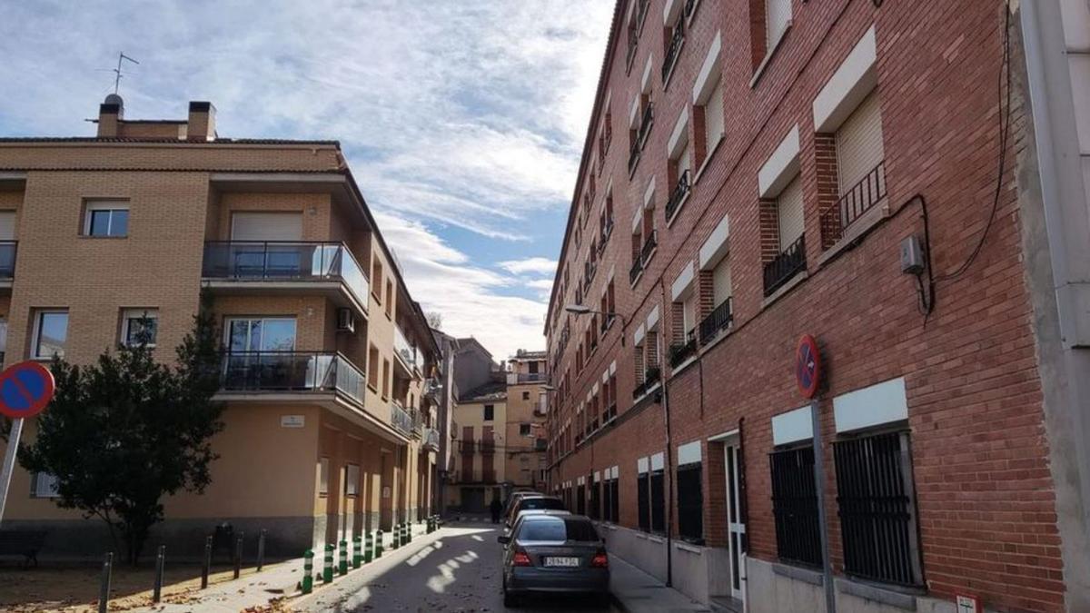 L’habitatge està situat al carrer Purgatori, a Manresa.  | MIREIA ARSO