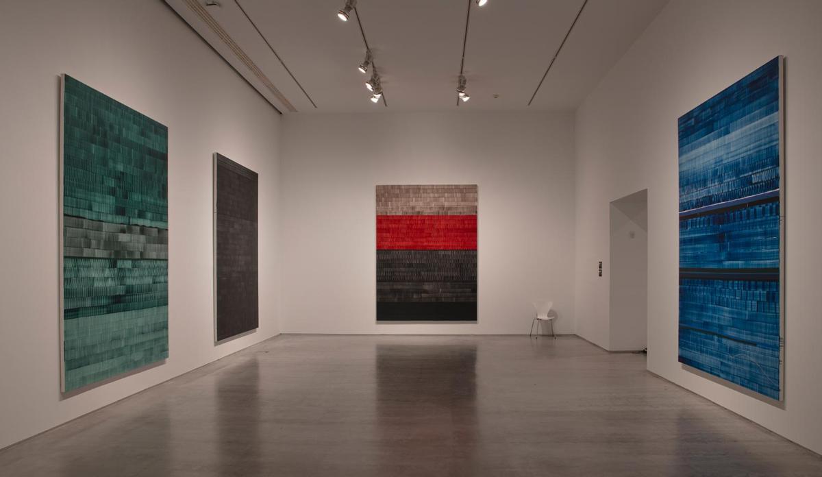 Pìnturas de la serie de Juan Uslé 'Soñé que revelabas'.