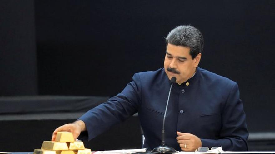 El Gobierno de Maduro retira ocho toneladas de oro del Banco Central venezolano