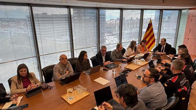 Reunión de las autoridades sobre la situación en Rodalies.