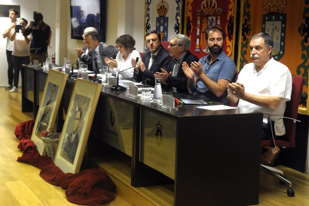 Homenaje a las víctimas del franquismo en la Diputación