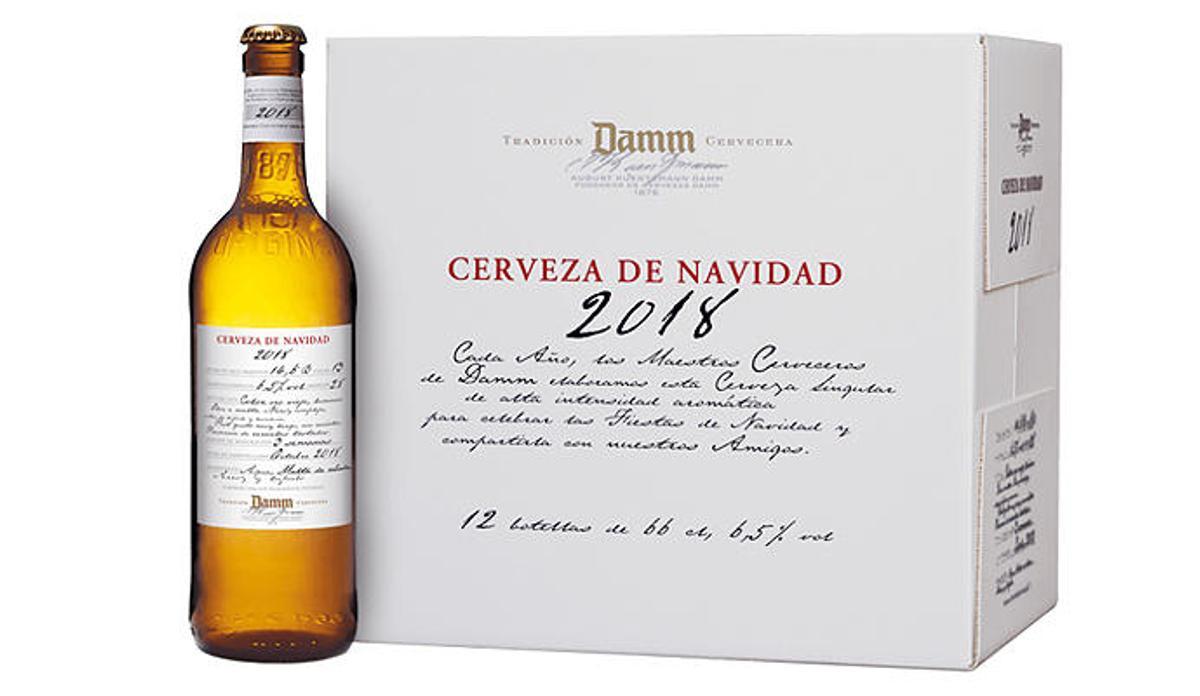 Brinda con cerveza estas navidades.