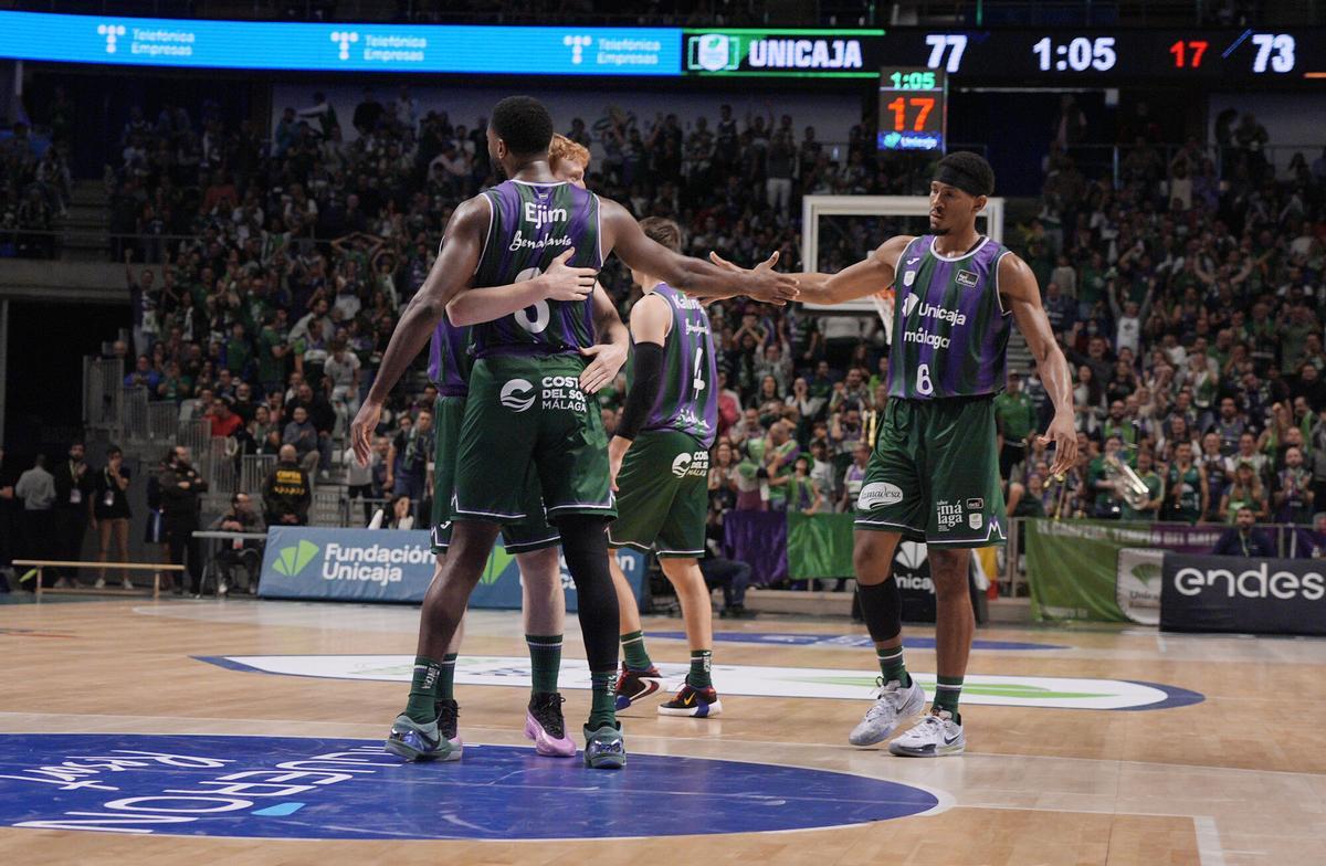 Melvin Ejim fue clave en el último cuarto para firmar la victoria del Unicaja.