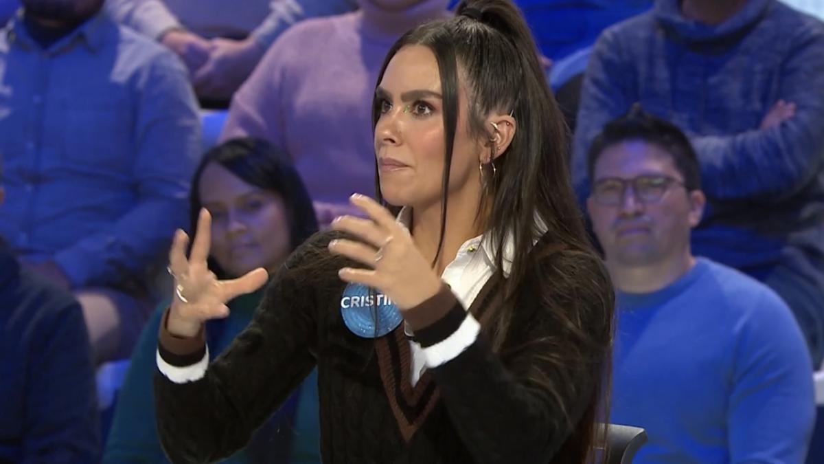 Cristina Pedroche, este jueves en 'Pasapalabra'.