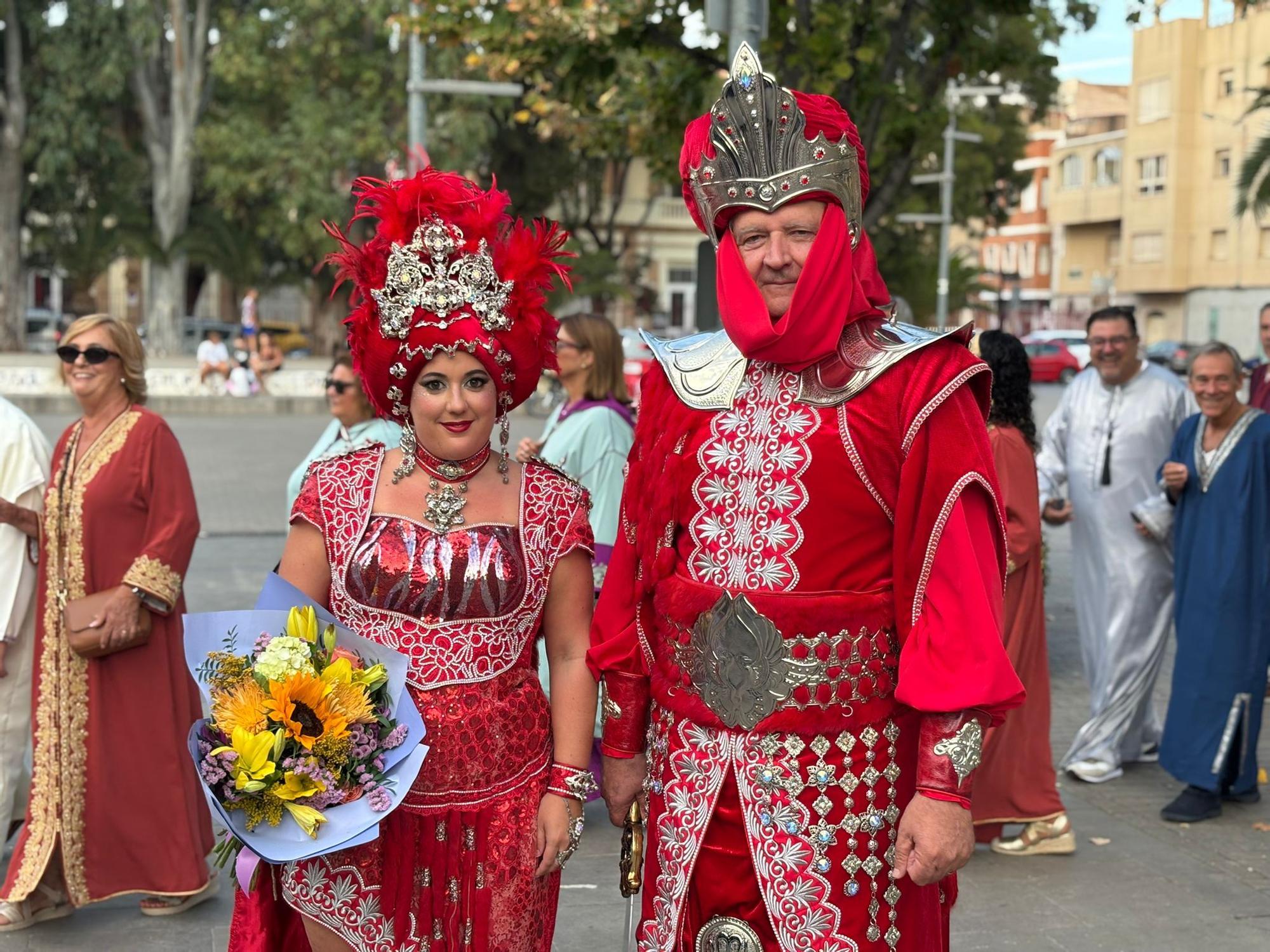 Así fue el 'Despullament' de los Moros y Cristianos de Sagunt