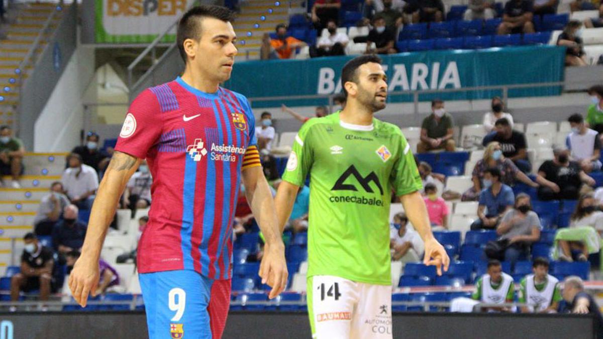 Sergio Lozano adelantó al Barça en Son Moix