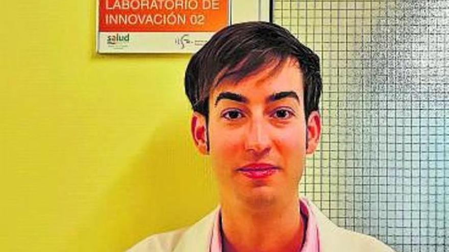 David Vaquero, en el hospital universitario Lozano Blesa.  | EL PERIÓDICO