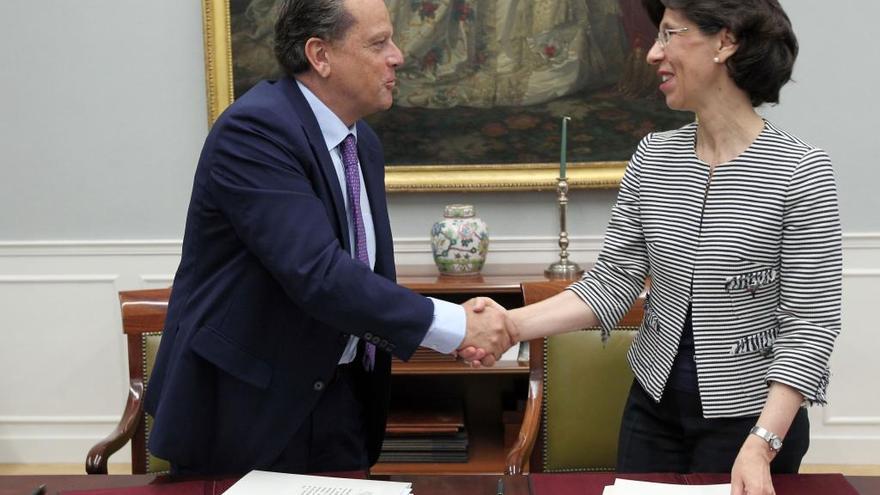 El Tribunal de Cuentas y el Consejo de Cuentas de Castilla y Leon firman un convenio de colaboracion.