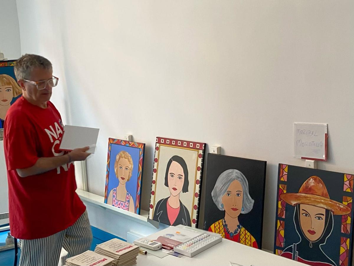 La exposición de Maribel Moratilla centrada en mujeres mexicanas.