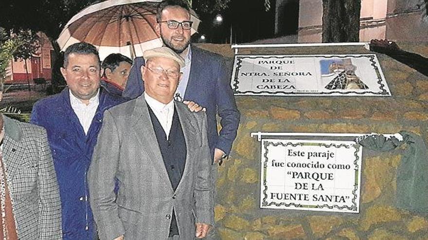 Llaman nuestra señora de la cabeza a un parque