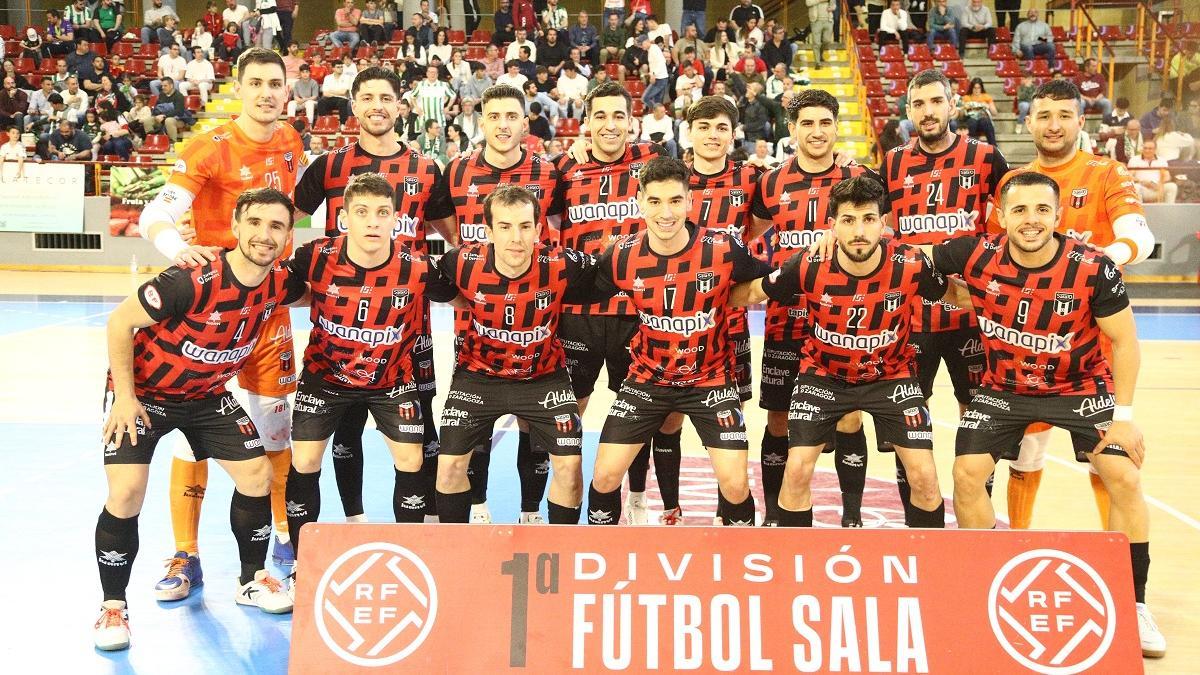 La plantilla del Wanapix que disputó el último partido de Liga