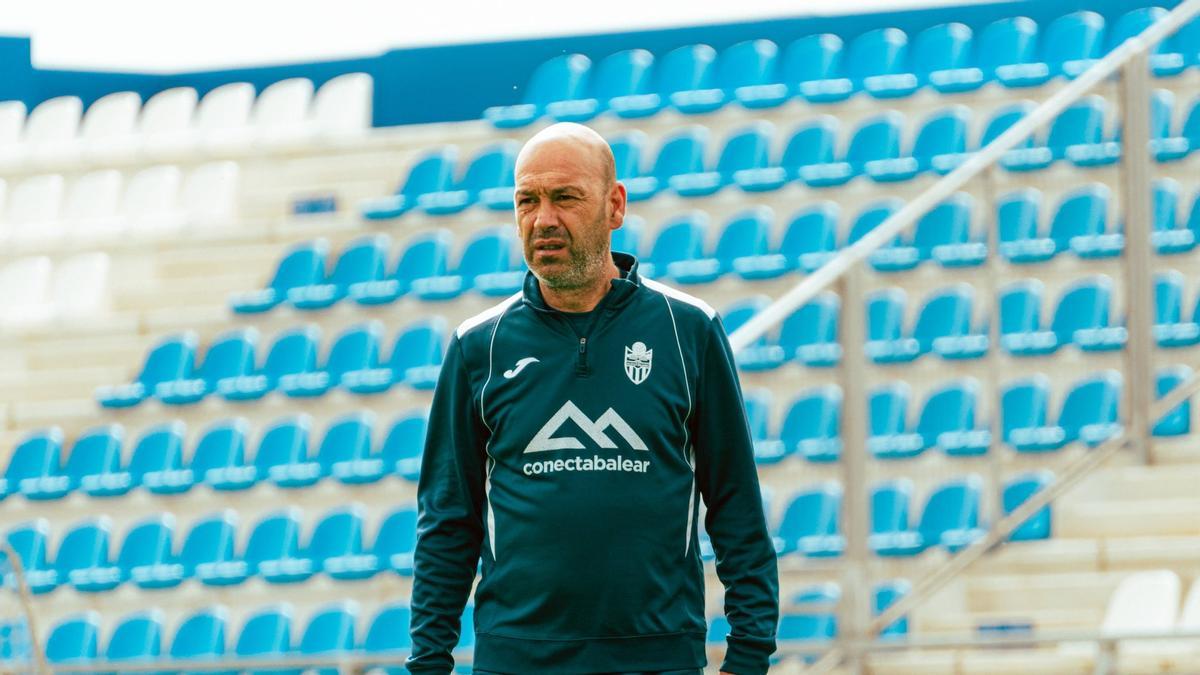 Luis Blanco, técnico del Atlético Baleares.