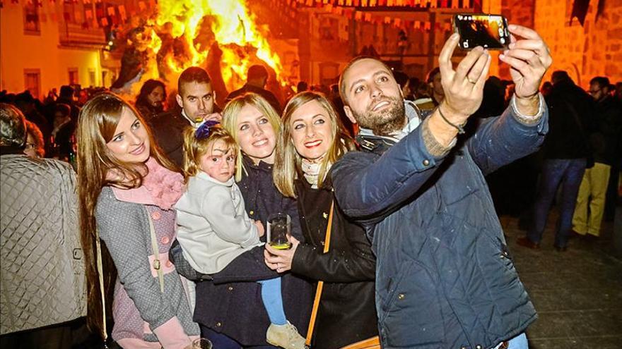 La fiesta del fuego en Dos Torres