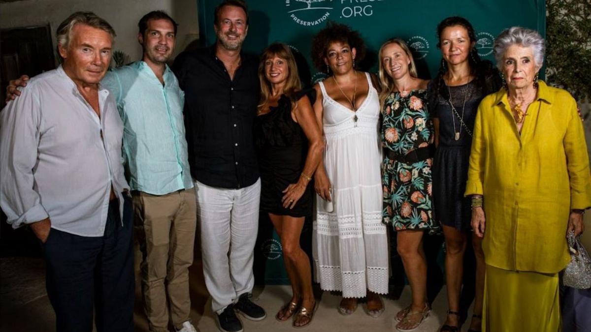 Organizadores e invitados a la velada de Ibiza Preservation. | LIGHUEN DESANTO