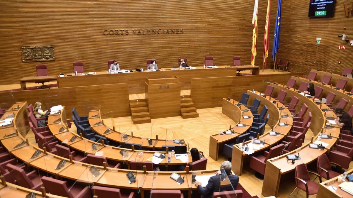 Agrio debate en Les Corts