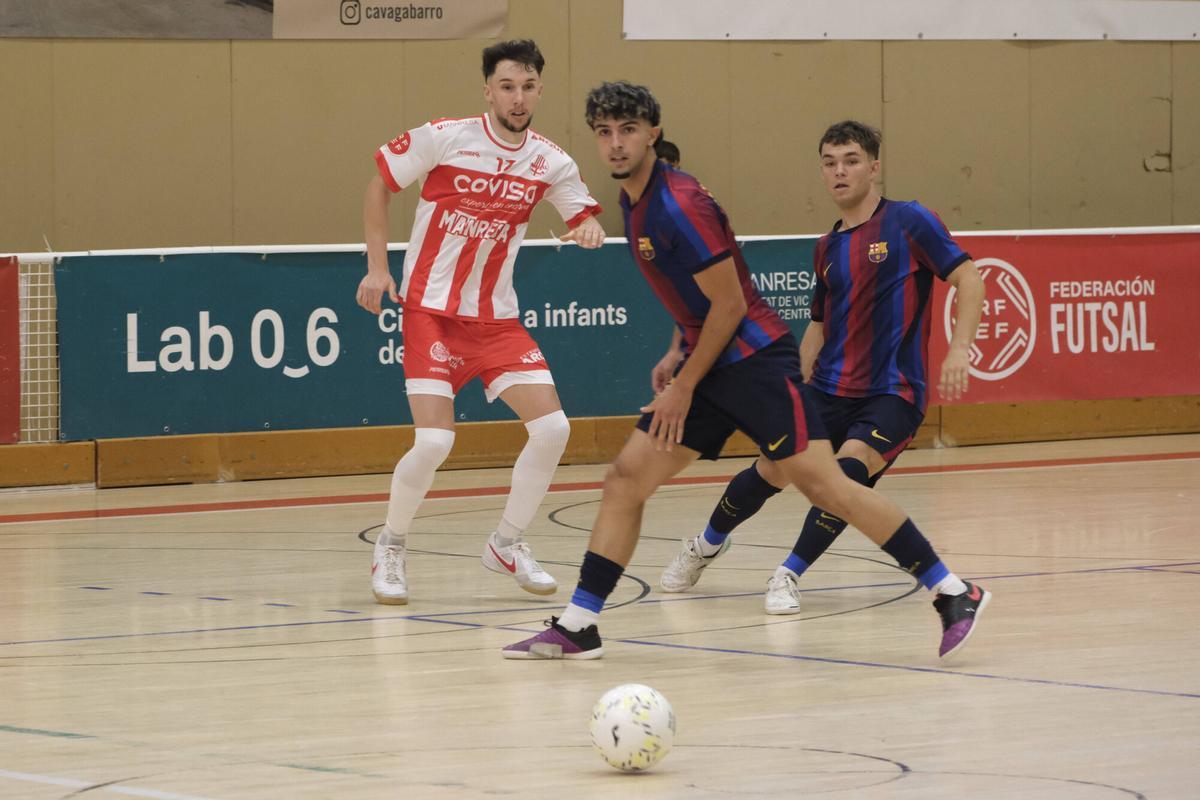 Imatges del Covisa Manresa - Barça Atlètic del Trofeu Les Codines