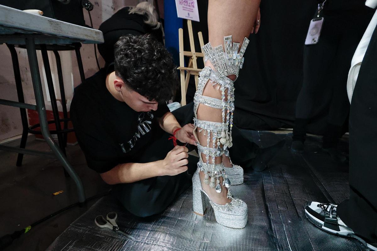 Detalle de una de las fantasías