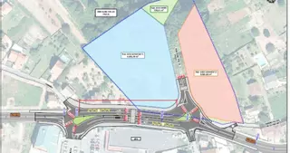 El proyecto comercial de Tirán incluye una rotonda hipódromo con la de Lidl