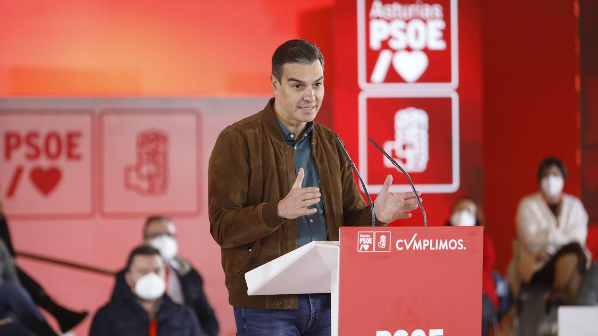 EN IMÁGENES: Así fue la visita de Pedro Sánchez a Asturias