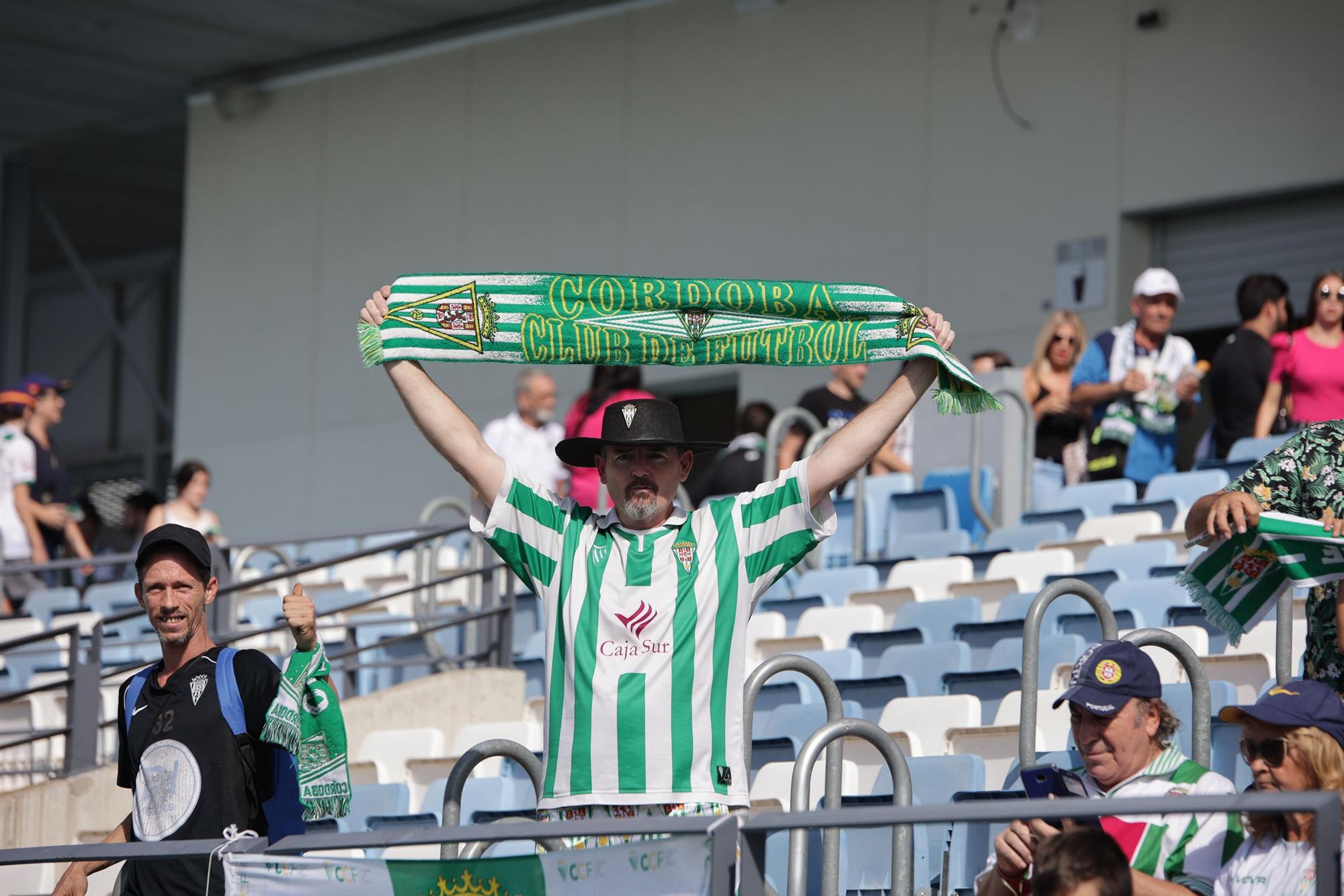 Los aficionados en el Real Madrid Castilla.Córdoba CF