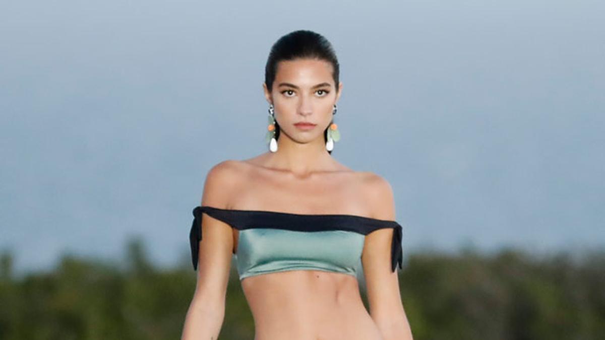 Rocío Crusset posa para Calzedonia en Ibiza