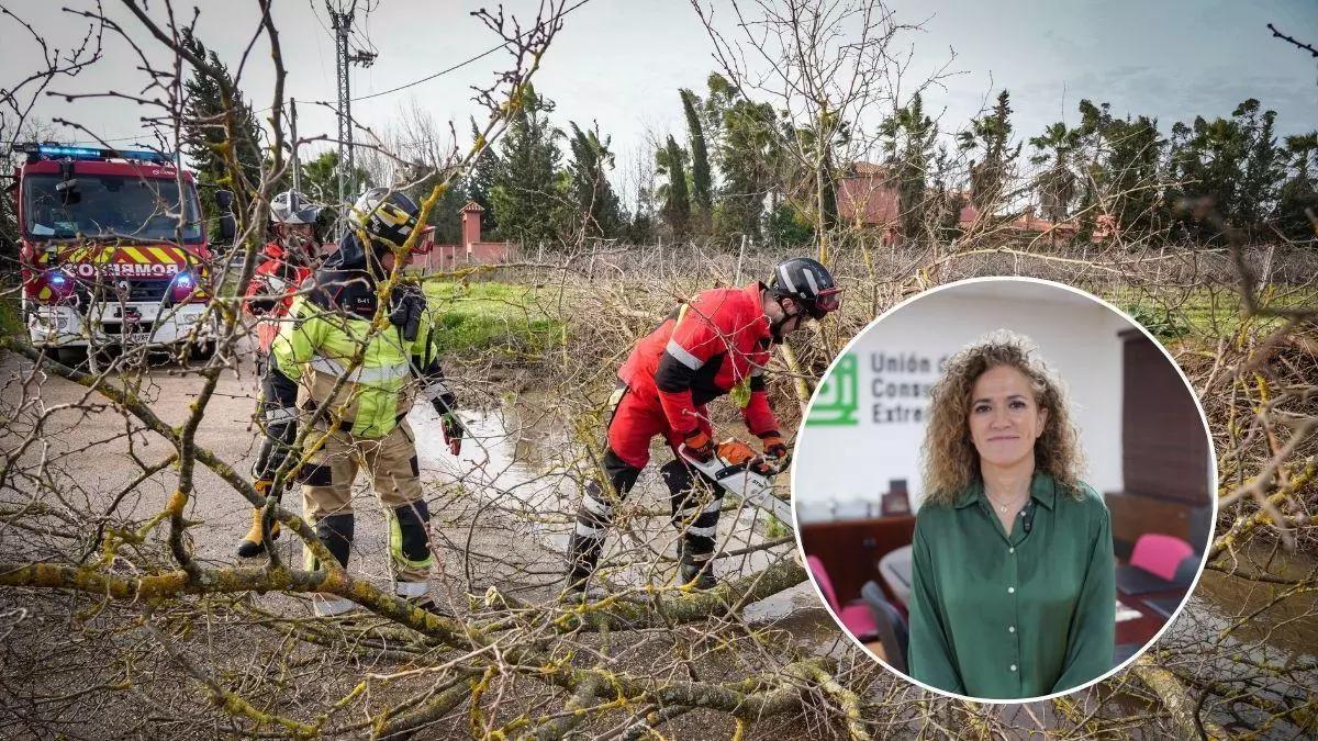 Video | La Unión de Consumidores de Extremadura (UCE) activa un servicio de asistencia jurídica gratuito por los daños del temporal