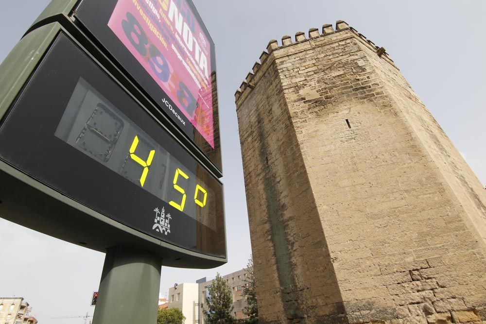 Sábado de calor tórrido en Córdoba