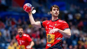 Djordje Cikusa, durante un partido