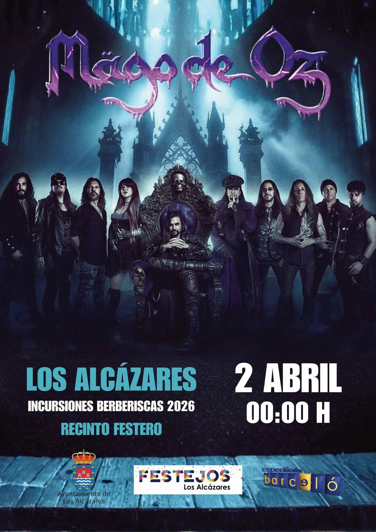 La mítica banda española de 'folk-metal', Mägo de Oz