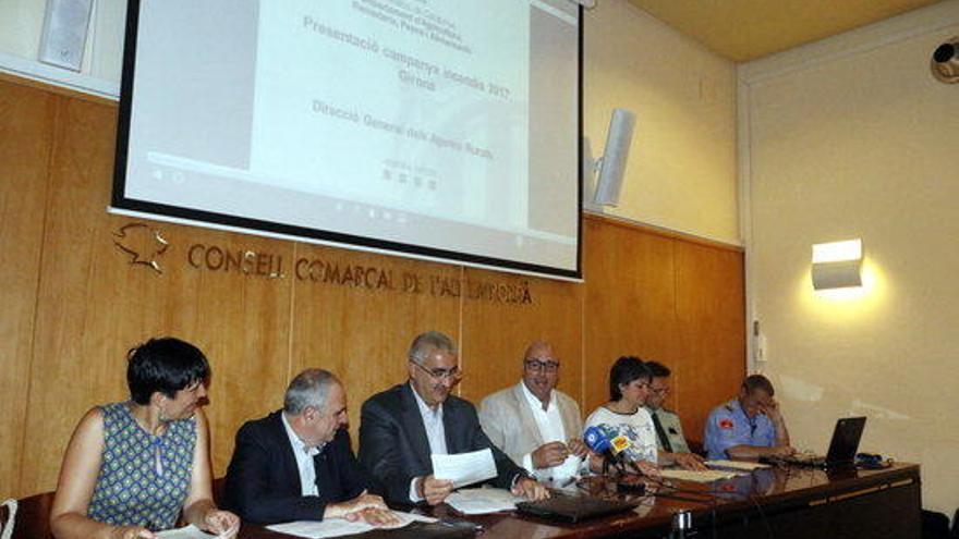 Presentació de la campanya de prevenció i extinció d&#039;incendi