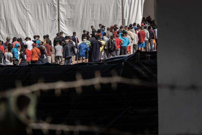 Protestas de los migrantes de Las Raíces