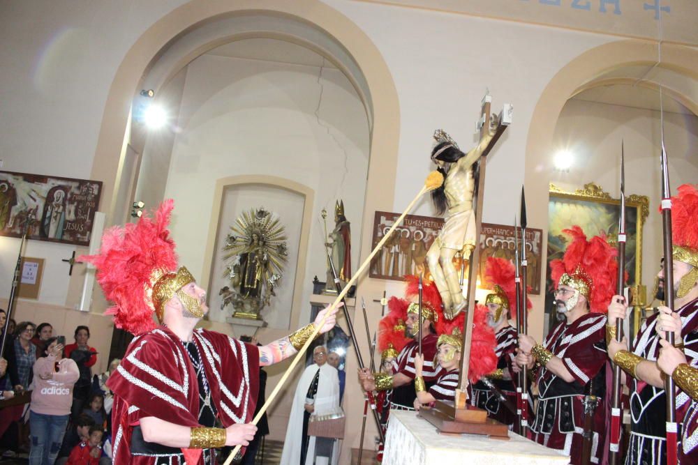 Acto de prendimiento y lanzada de los Longinos