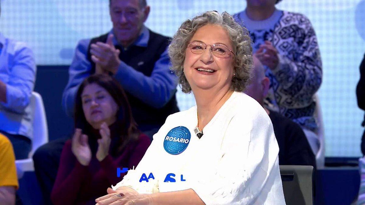 Rosario Pardo en Pasapalabra
