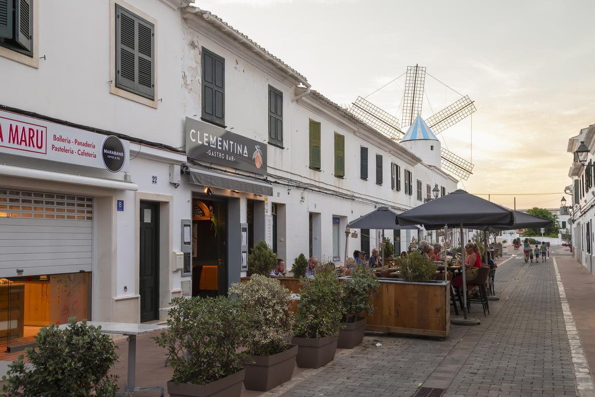 Atardecer en Sant Lluís.