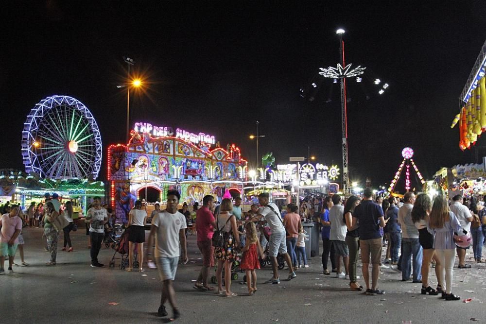 ¡Primera noche de feria de Murcia!