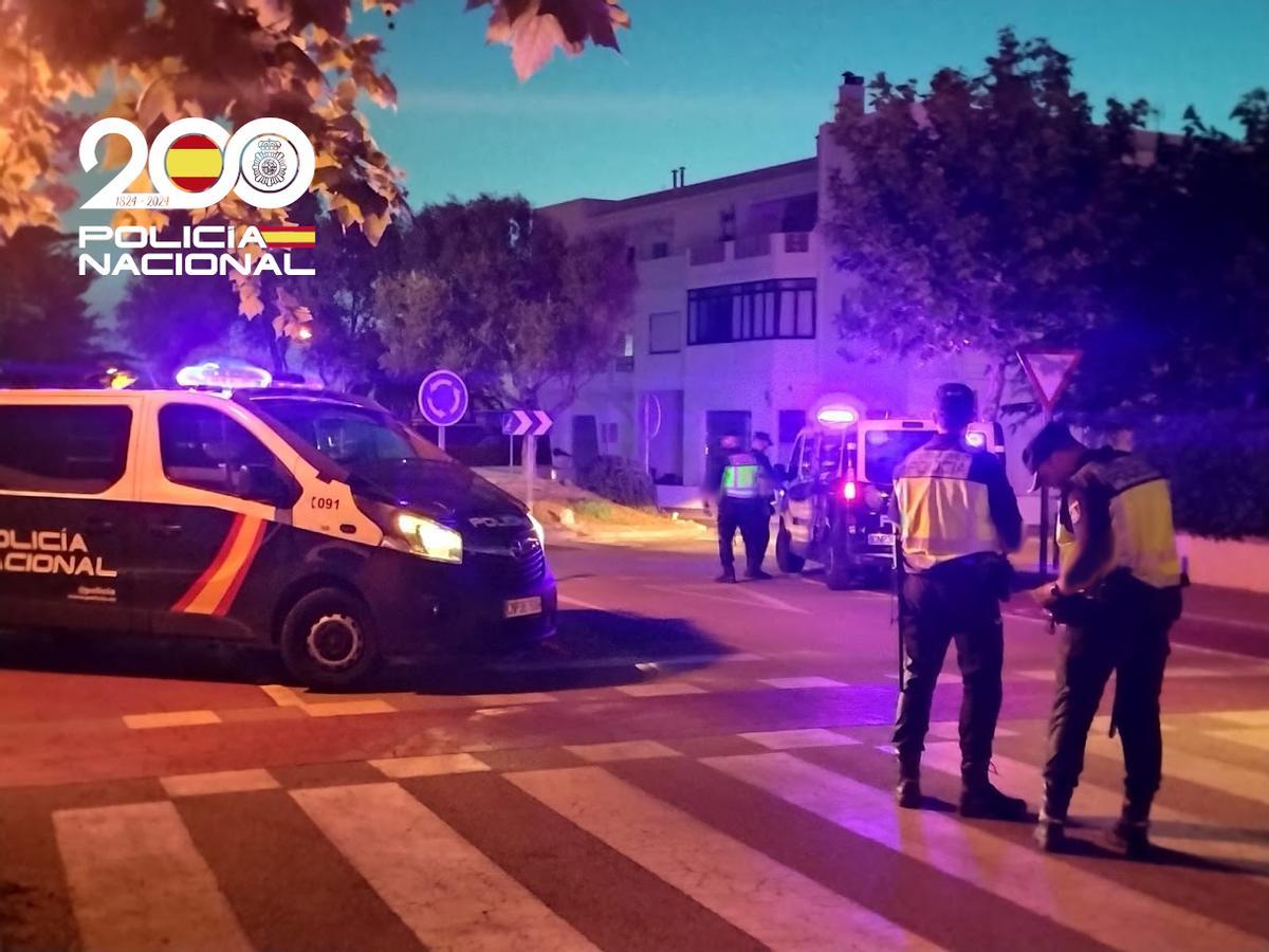 La Policía Nacional detuvo al acusado.