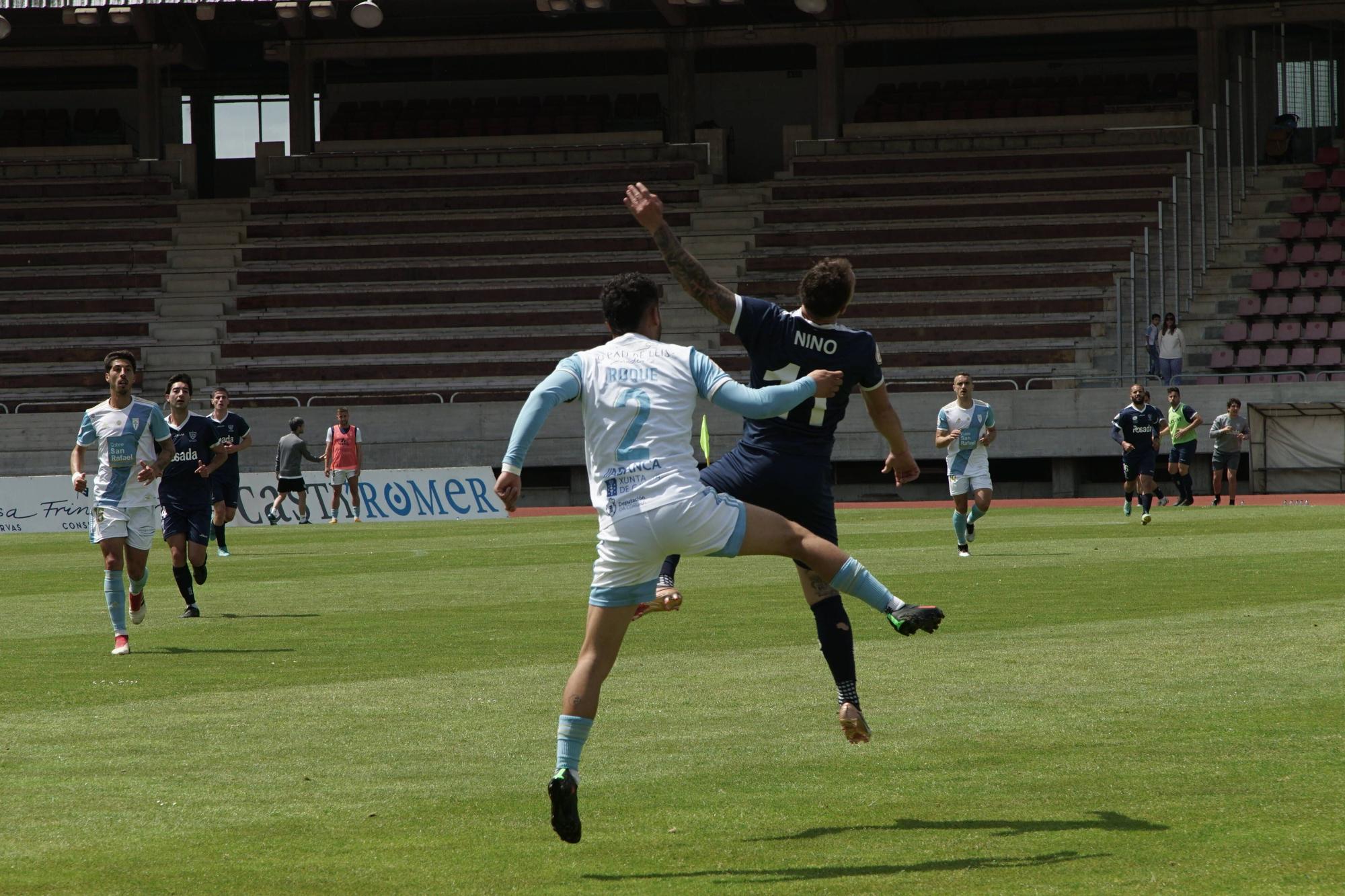 SD Compostela vs Marino de Luanco: las imágenes del partido