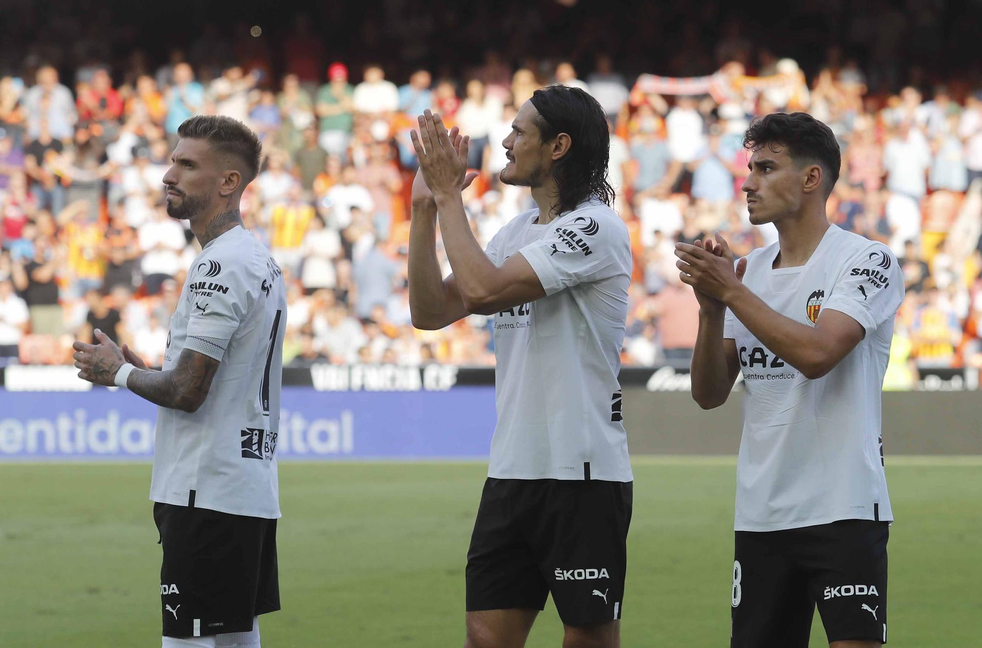 El Valencia - Celta en imágenes