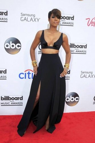 Kelly Rowland en la alfombra roja de los Premios Billboard