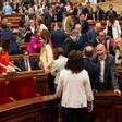 Pleno de constitución del Parlament de Cataluña tras elecciones del 12M